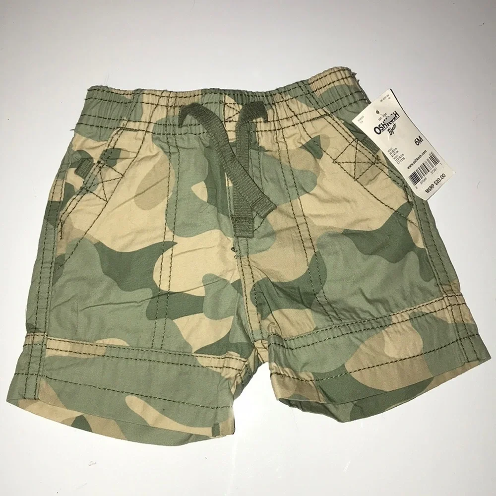 OshKosh B’Gosh Camo Shorts NWT